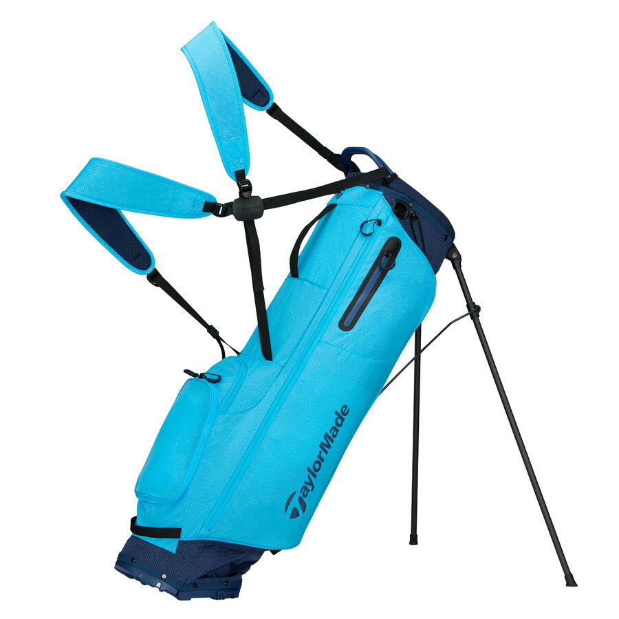 Taylormade FlexTech SuperLite Stand Bag - Cyan/Navy