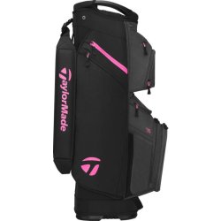 Taylormade Cart Lite Vognbag - Sort/Gr�/Neon Pink