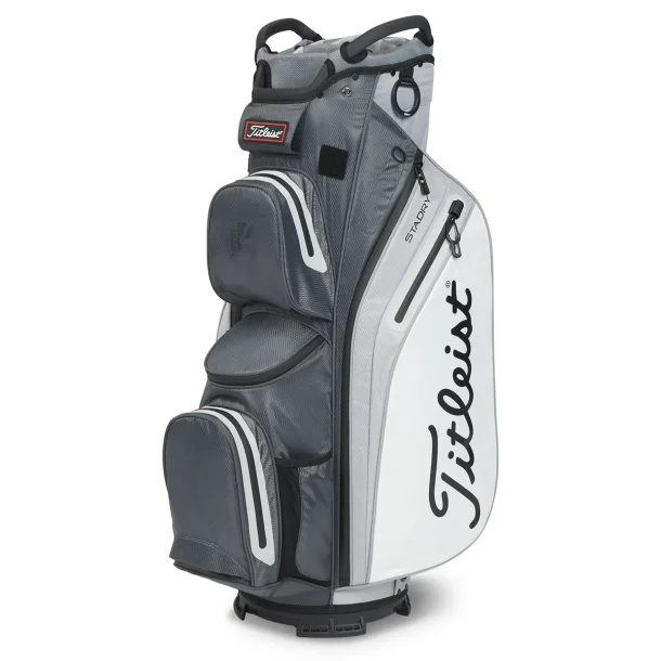 Titleist Cart 14 StaDry vognbag -  Charcoal/Grey/White