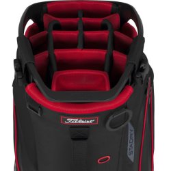 Titleist Hybrid 14 StaDry B�rebag - Black/Black/Red