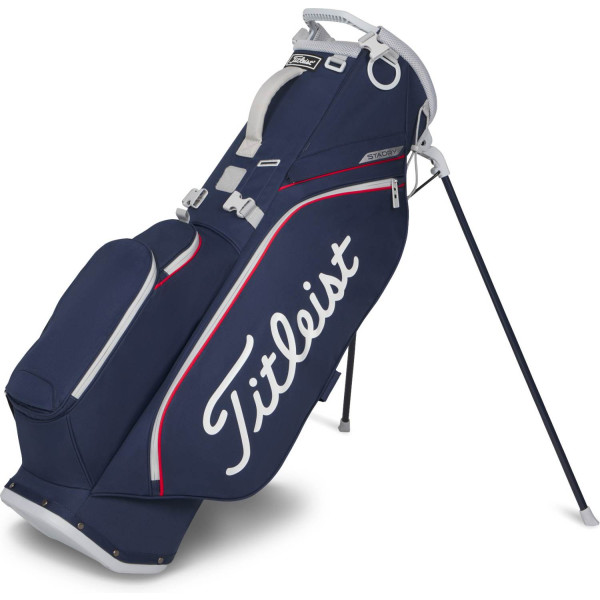 Titleist Players S4 StaDry Bærebag - Navy/Red/White