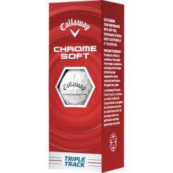 Callaway Chrome Soft Triple Track Golfbolde 