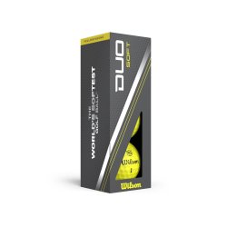 Wilson Duo Soft Golfbolde - Gul*