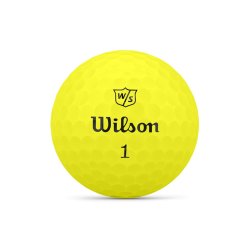 Wilson Duo Soft Golfbolde - Gul*