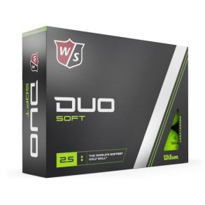 Wilson Duo Soft Golfbolde - Gr�n*