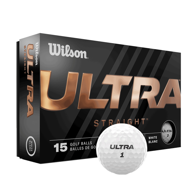 Wilson Ultra Distance Golfbold 15 stk. - Hvid
