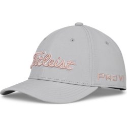 Titleist Junior Tour Performance Cap - Grey/Pink