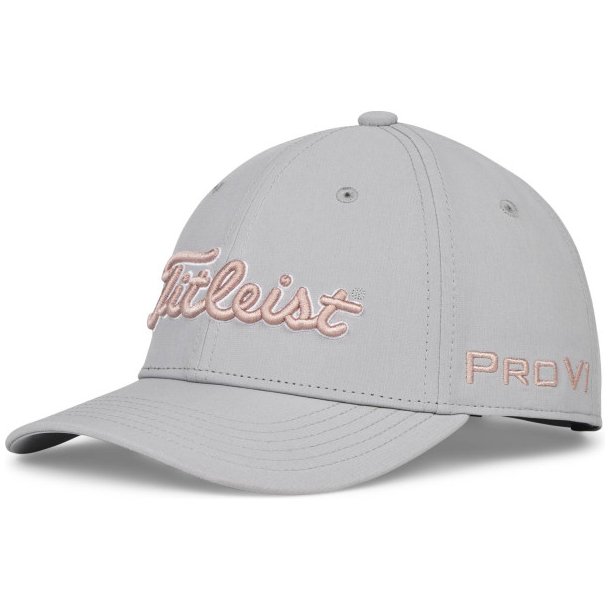 Titleist Junior Tour Performance Cap - Grey/Pink