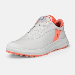 ECCO Golf Core Golfsko Dame Hvid/Coral