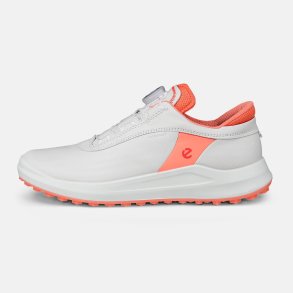 ECCO Golf Core Golfsko Dame Hvid/Coral