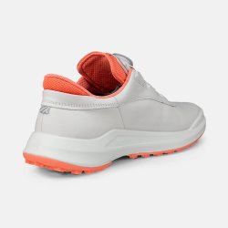 ECCO Golf Core Golfsko Dame Hvid/Coral