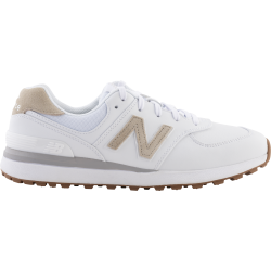 New Balance Greens V2 Golfsko Dame Hvid/Sand