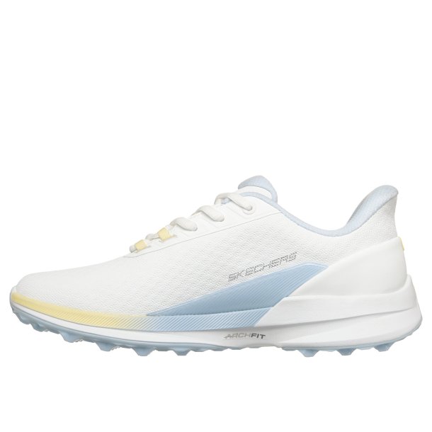 Skechers Pure SI DameGolfsko Hvid/Bl�