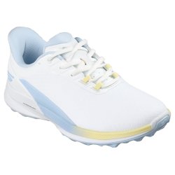 Skechers Pure SI DameGolfsko Hvid/Bl�