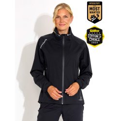 Abacus Pitch 37.5 Dame Regnjakke - Sort