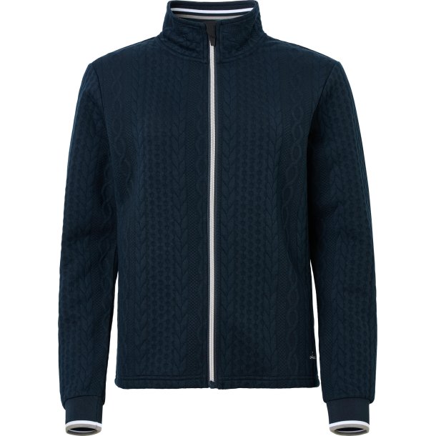Abacus Woburn Dame Midlayer Fullzip - Navy