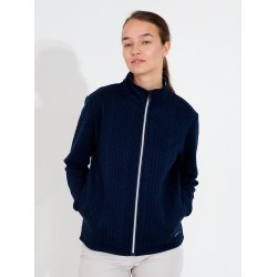 Abacus Woburn Dame Midlayer Fullzip - Navy
