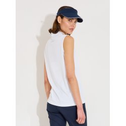 Abacus Cray Drycool Sleeveless Dame Polo - Hvid