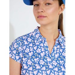 Abacus Victoria Drycool Cupsleeve Dame Polo - Blomsterprint