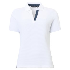 Abacus Bovey Halfsleeve Dame Polo - Hvid