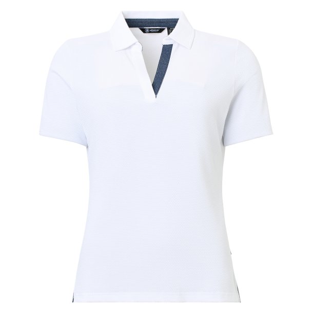 Abacus Bovey Halfsleeve Dame Polo - Hvid