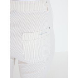 Abacus Bovey 7/8 Stribede Dame Bukser - Sand