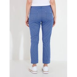 Abacus Bovey 7/8 Stribede Dame Bukser - Bl�