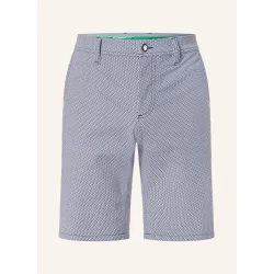 ALBERTO EARNIE Golfshorts - Bl�/hvid