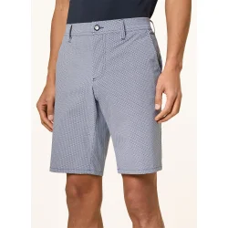 ALBERTO EARNIE Golfshorts - Bl�/hvid