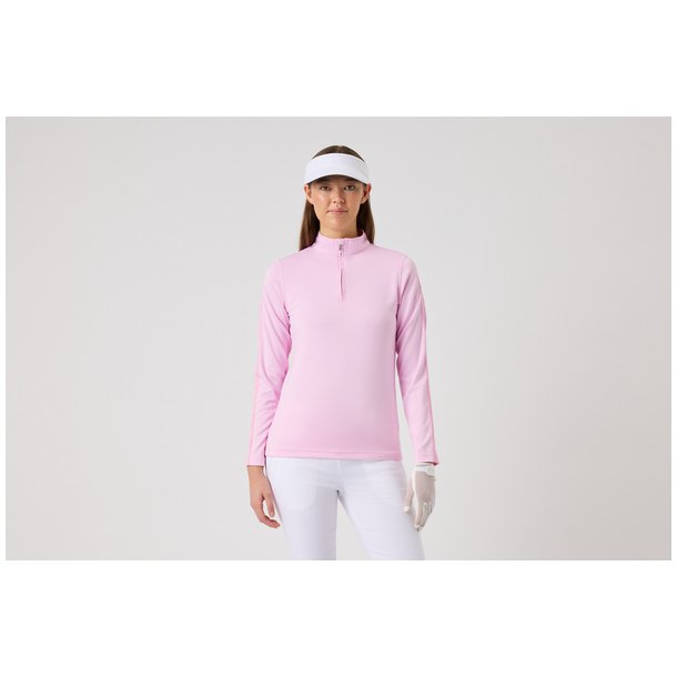 Daily Sports Anna LS Half neck Dame Tr�je - Pink