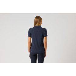 Daily Sports Graphic Jaquard Dame Polo Shirt -Navy