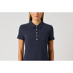 Daily Sports Graphic Jaquard Dame Polo Shirt -Navy