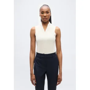J. Lindeberg Mila Sleeveless Dame Polo - Sand