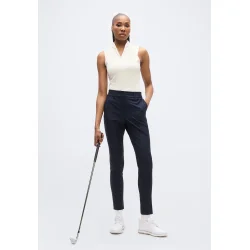 J. Lindeberg Mila Sleeveless Dame Polo - Sand