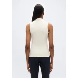 J. Lindeberg Mila Sleeveless Dame Polo - Sand