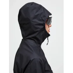 Peak Performance Trail Hipe Shell Dame Regn Jakke - Sort