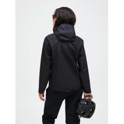 Peak Performance Trail Hipe Shell Dame Regn Jakke - Sort