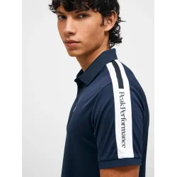 Peak Performance Player Herre Polo - Navy/Hvid