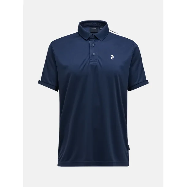 Peak Performance Player Herre Polo - Navy/Hvid