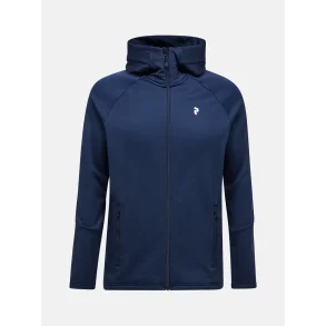 Peak Performance Herre Rider Essentials Zip Hood - Navy