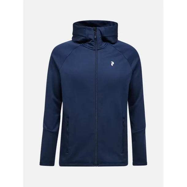 Peak Performance Herre Rider Essentials Zip Hood - Navy