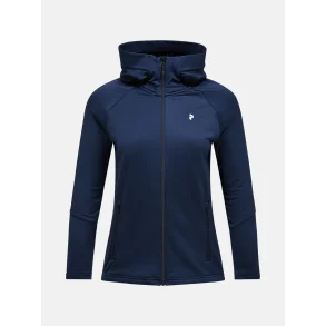 Peak Performance Dame Rider Essentials Zip Hood - Navy