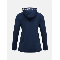 Peak Performance Dame Rider Essentials Zip Hood - Navy