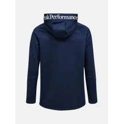 Peak Performance Herre Rider Essentials Zip Hood - Navy