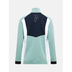 Peak Performance Swift Motion Herre Midlayer - Gr�n/Sort/Hvid