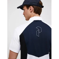 Peak Performance Swift Herre Polo - Hvid/Sort/Navy