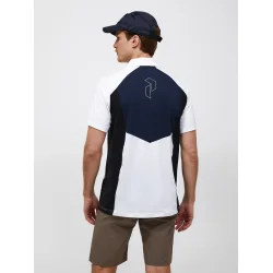 Peak Performance Swift Herre Polo - Hvid/Sort/Navy