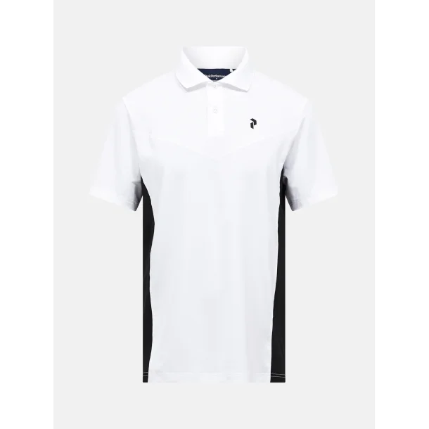 Peak Performance Swift Herre Polo - Hvid/Sort/Navy