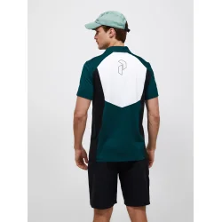 Peak Performance Swift Herre Polo - Gr�n/Hvid/Sort