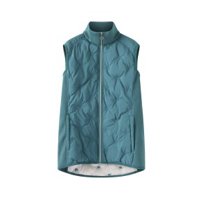 R�hnisch Padded Windbreaker Dame Vest- Teal Bl�gr�n